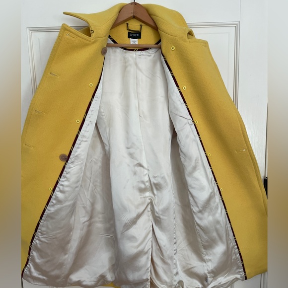 J Crew Lady Day Topcoat with belt - Picture 4 of 6